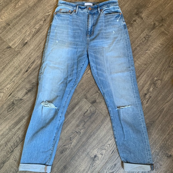Loft High Waist Boyfriend Jeans. 27/4 - Picture 1 of 4